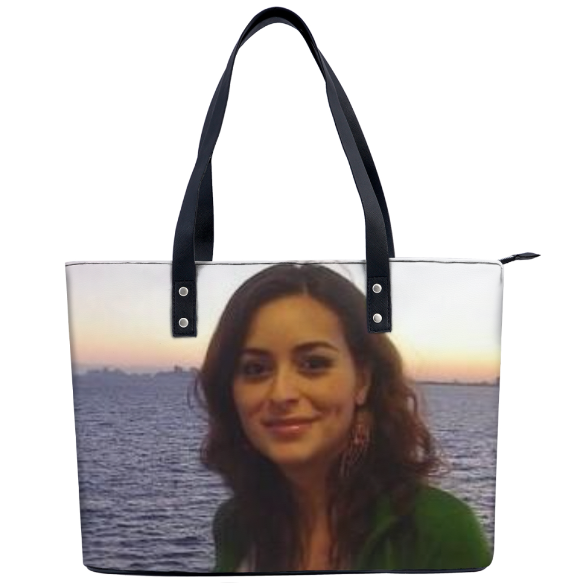 Custom photo, Personalized shoulder bag