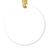 Cardinals Pine Branch Personalized Circle Ornaments
