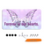 Custom Front License Plate, Purple Angle Wing Memorial Decorative Front License Plate