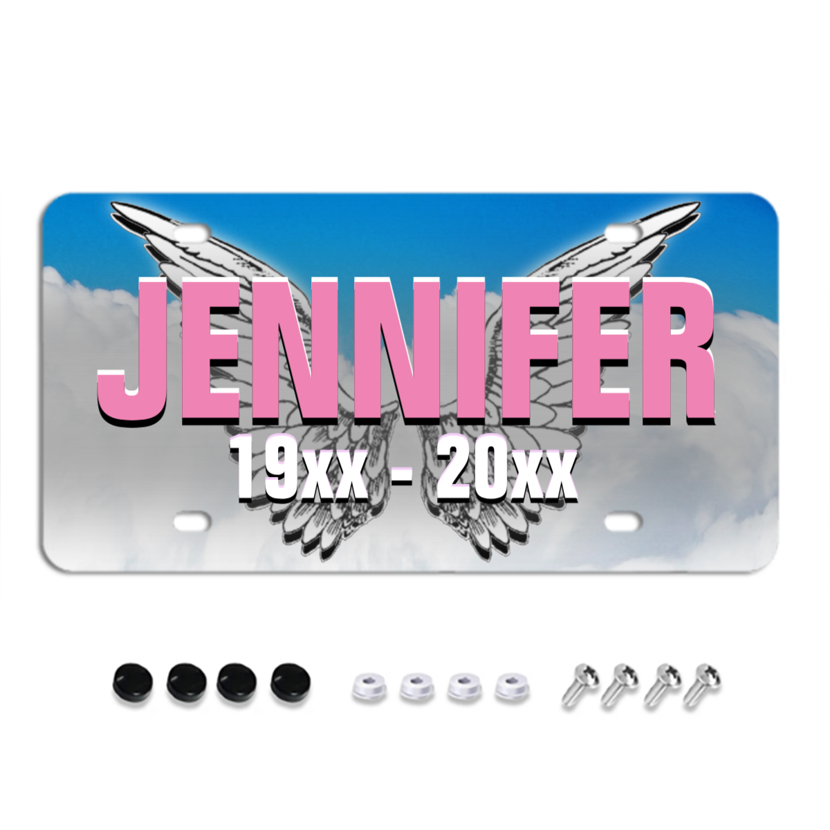 Personalized name best sale license plates
