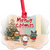 Cat Meowy Catmas Sitting Cat Cute Personalized Christmas tree pendant