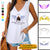 Memorial Women Tank Top V Neck Casual Flowy Sleeveless Personalized Photo and Name