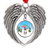 Happy Collie Days Christmas Personalized  Zinc Alloy Ornaments