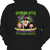 Green And Purple Halloween Grandma And Kids Personalized Hoodie Sweatshirt