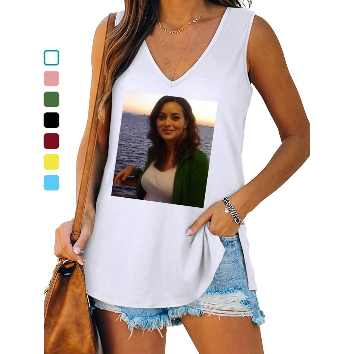 Custom Photo, Personalized Photo Tank Tops