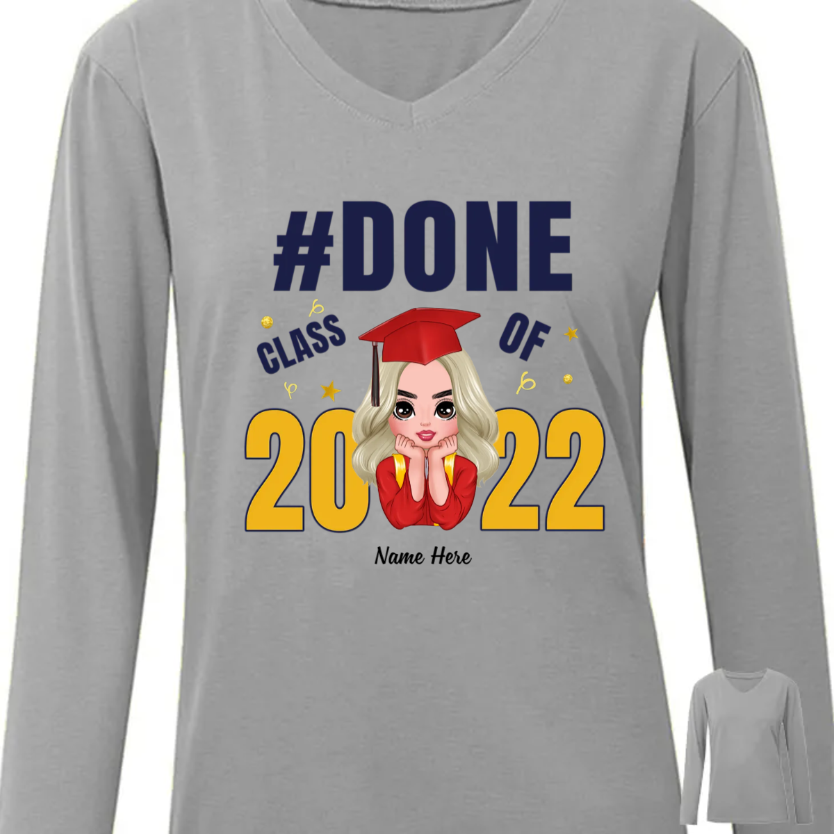 Graduation Girl Boy Long Sleeve Shirt