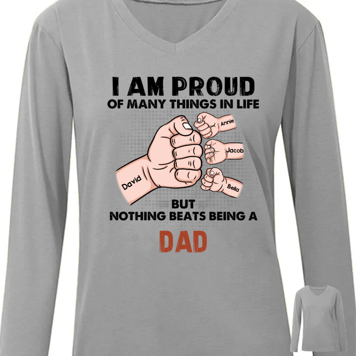 Dad Grandpa Long Sleeve Shirt