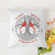 Angels Are Near Memorial Personalized Polyester Linen Pillow