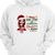 Bake Stuff And Watch Christmas Movies Sassy Girl Personalized Hoodie Sweatshirt