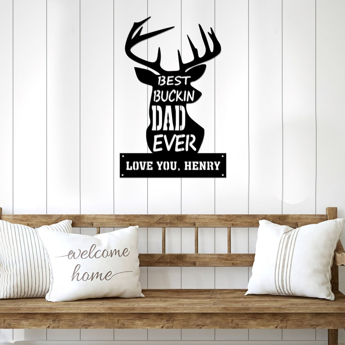 Custom Metal Hunting Sign, Personalized Hunting Gifts YeCustom