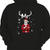 Mr and Mrs Santa Claus Personalized Hoodie Sweatshirt