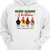 Merry Cluckin‘ Christmas Chicken Personalized Hoodie Sweatshirt