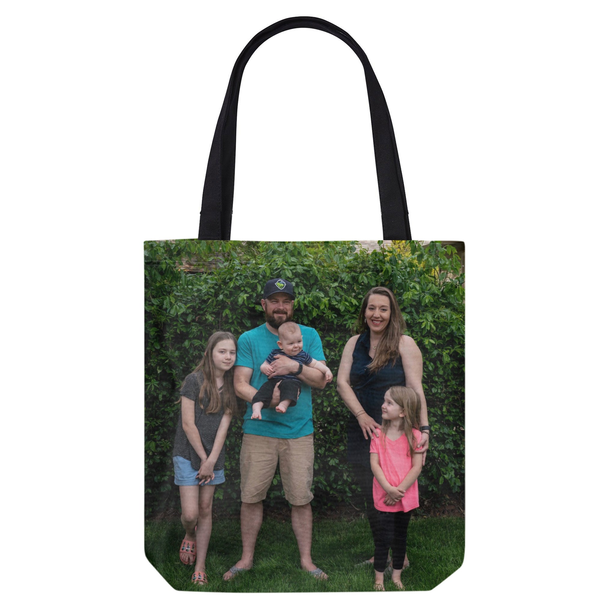 Custom Photo, Personalized Photo Canvas Bags