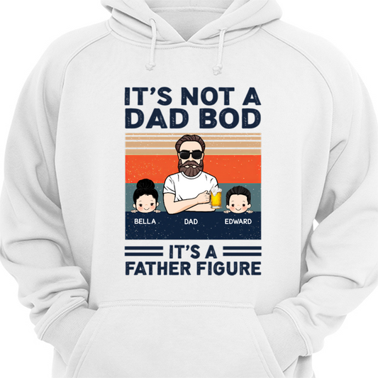 Not Dad Bod Father フィギュア パーソナライズド パーカー スウェットシャツ