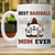 Best Baseball Mom Ever - Mother Gift - Personalized Custom Mug (Double-sided Printing)
