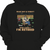 Retro What Day Is Today Who Cares - Retirement Gift - Personalized Hoodie Sweatshirt