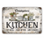 Personalized Farmhouse Kitchen Love Always Customized Classic Metal Signs