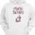 Personalized Mom Bunny Easter Hoodie Sweatshirt