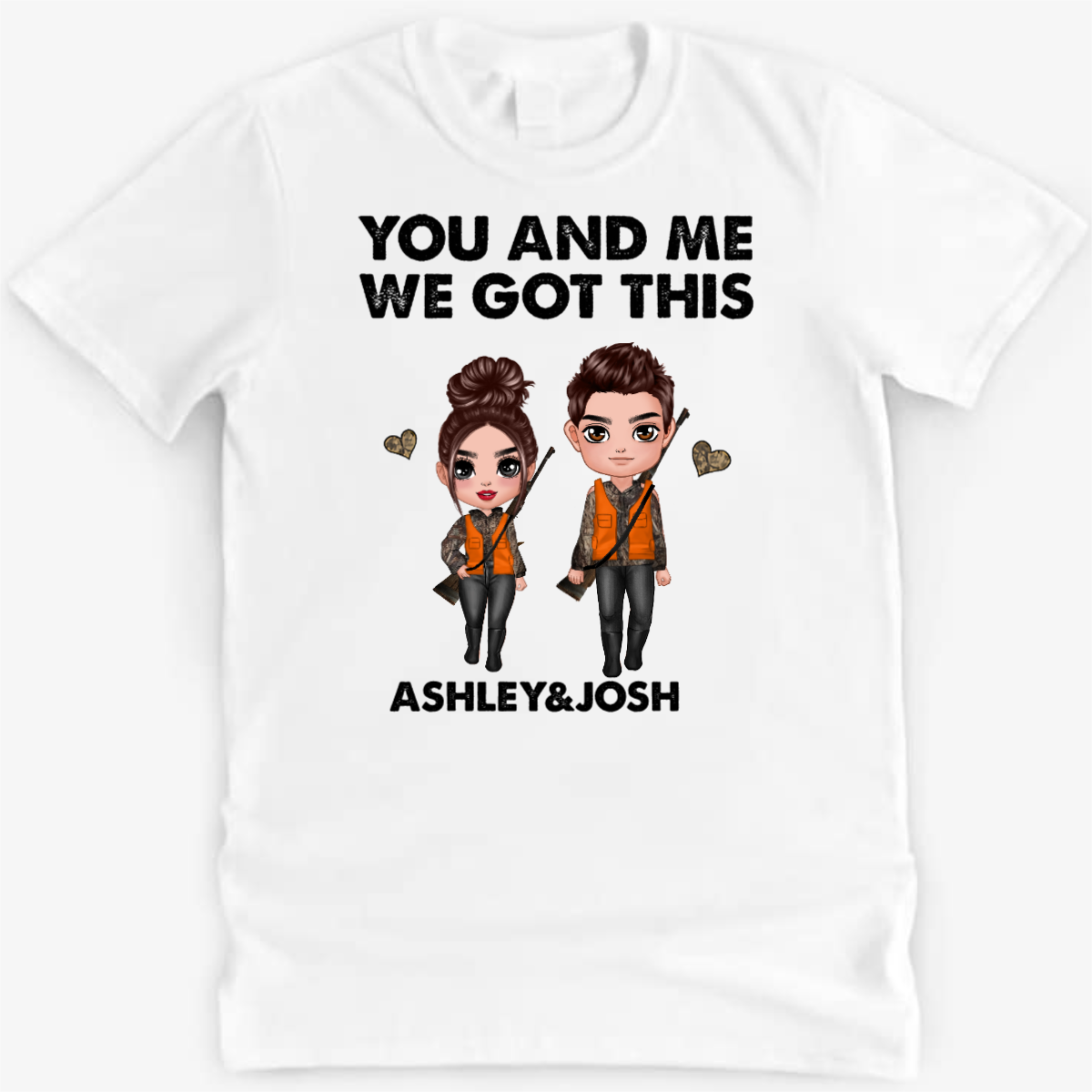 We Got This Hunting Couple Valentine Gift Personalized Shirt