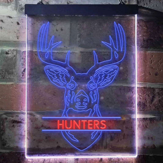 Deer Head LED Sign Personalized Custom Name Neon Light LED Sign