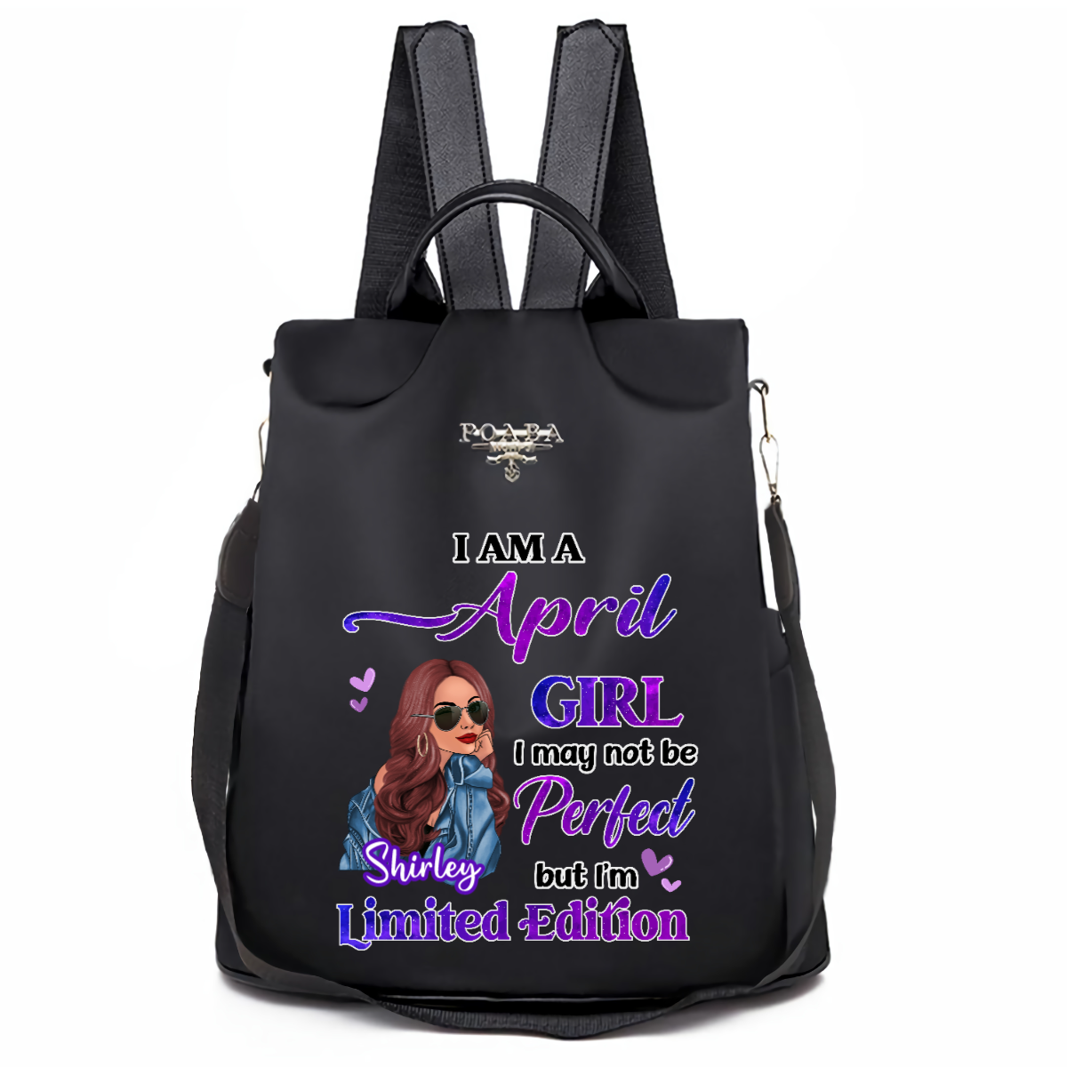 Birthday Gift Birth Month Fashion Girl Limited Edition Personalized Backpack