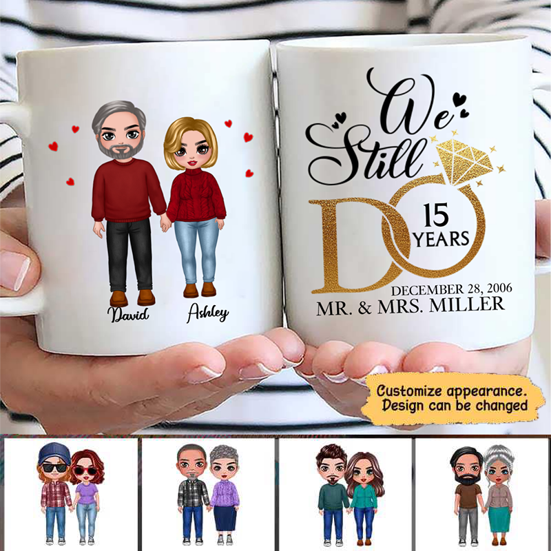 We Still Do Couple Standing Valentine's Day Gift For Him For Her Personalized Mug