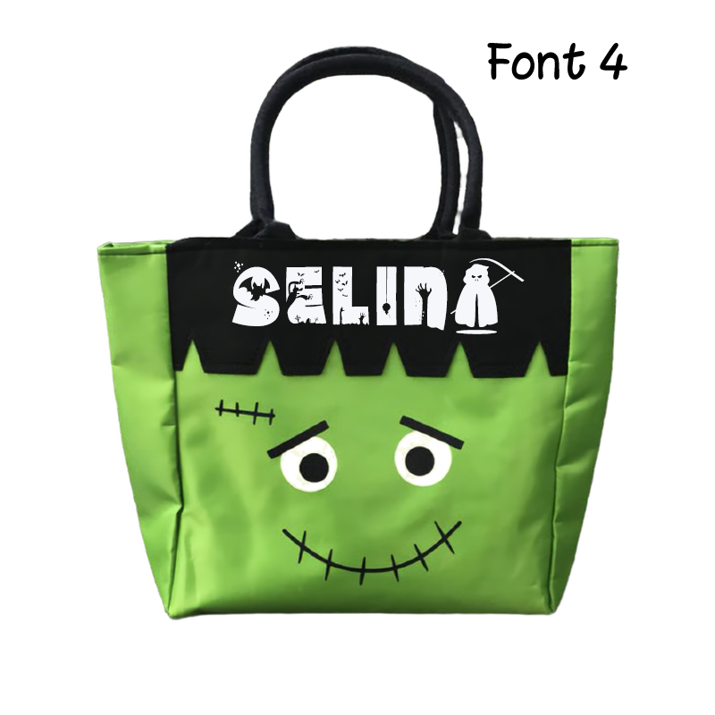 Halloween Bag Girl or Boy Kids Personalized Halloween Bag Trick or Treat Bag Trick'R'Treat Candy Bag Candy Basket Halloween Bags