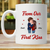 From Our First Kiss Doll Couple Valentine‘s Day Gift Personalized Mug (Double-sided Printing)