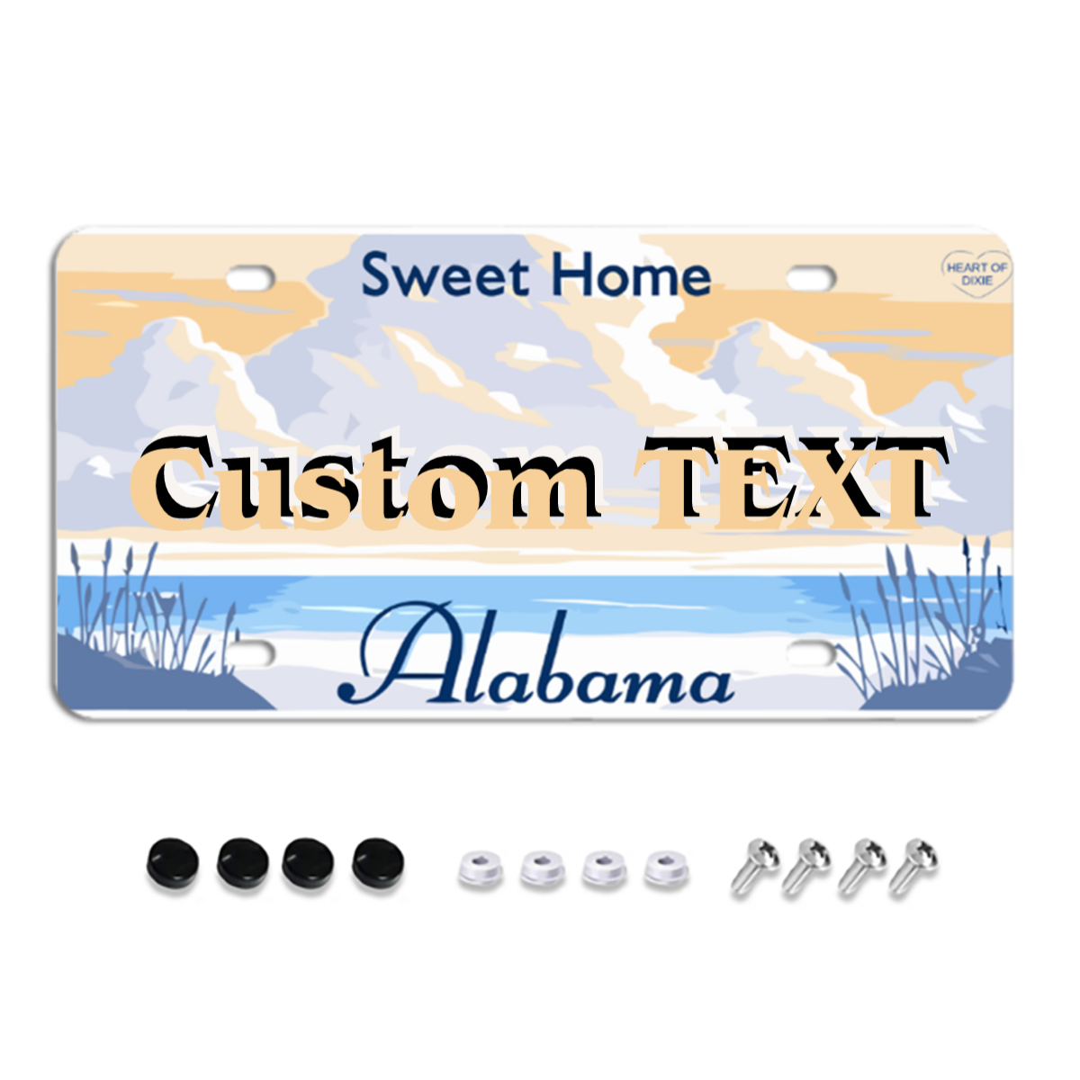 Custom 30+ USA State License Plates, Personalized TEXT