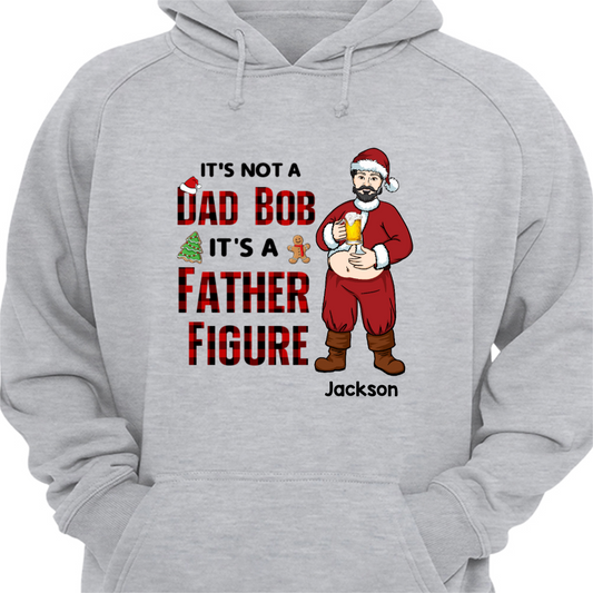 Working On My Santa Body Christmas Grandpa Dad Personalized Hoodie Sweatshirt