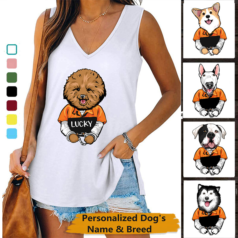 Personalized Dog's Name & Breed Tank Top & Classic Tee No.YDOG05M