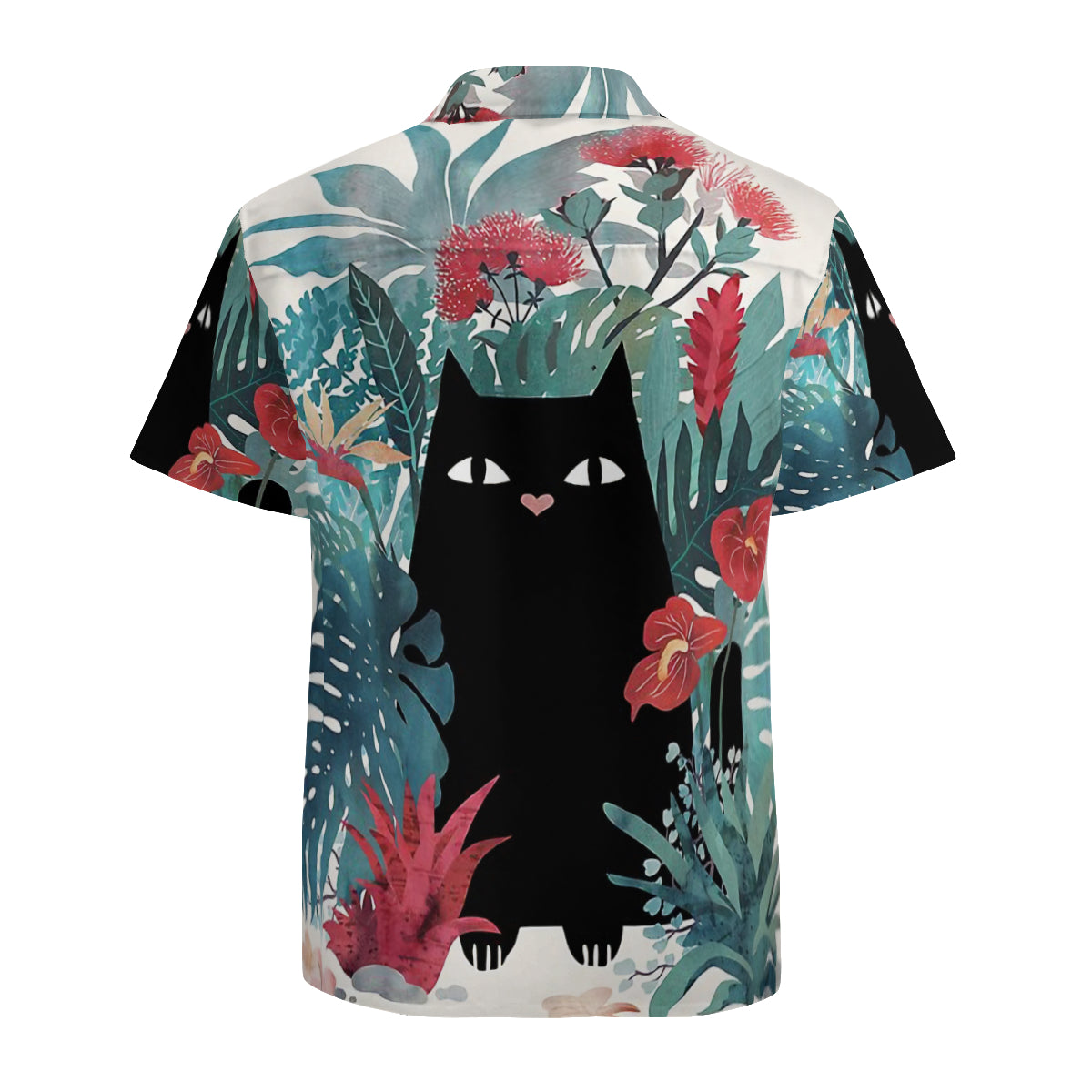 Popoki Graphic Hawaiian Shirts No.24MDXS