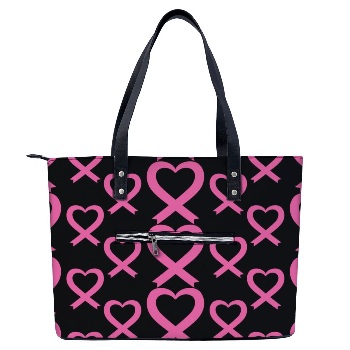 Pink Ribbon Breast Cancer Awareness Shoulder Bag No.SISK7Z