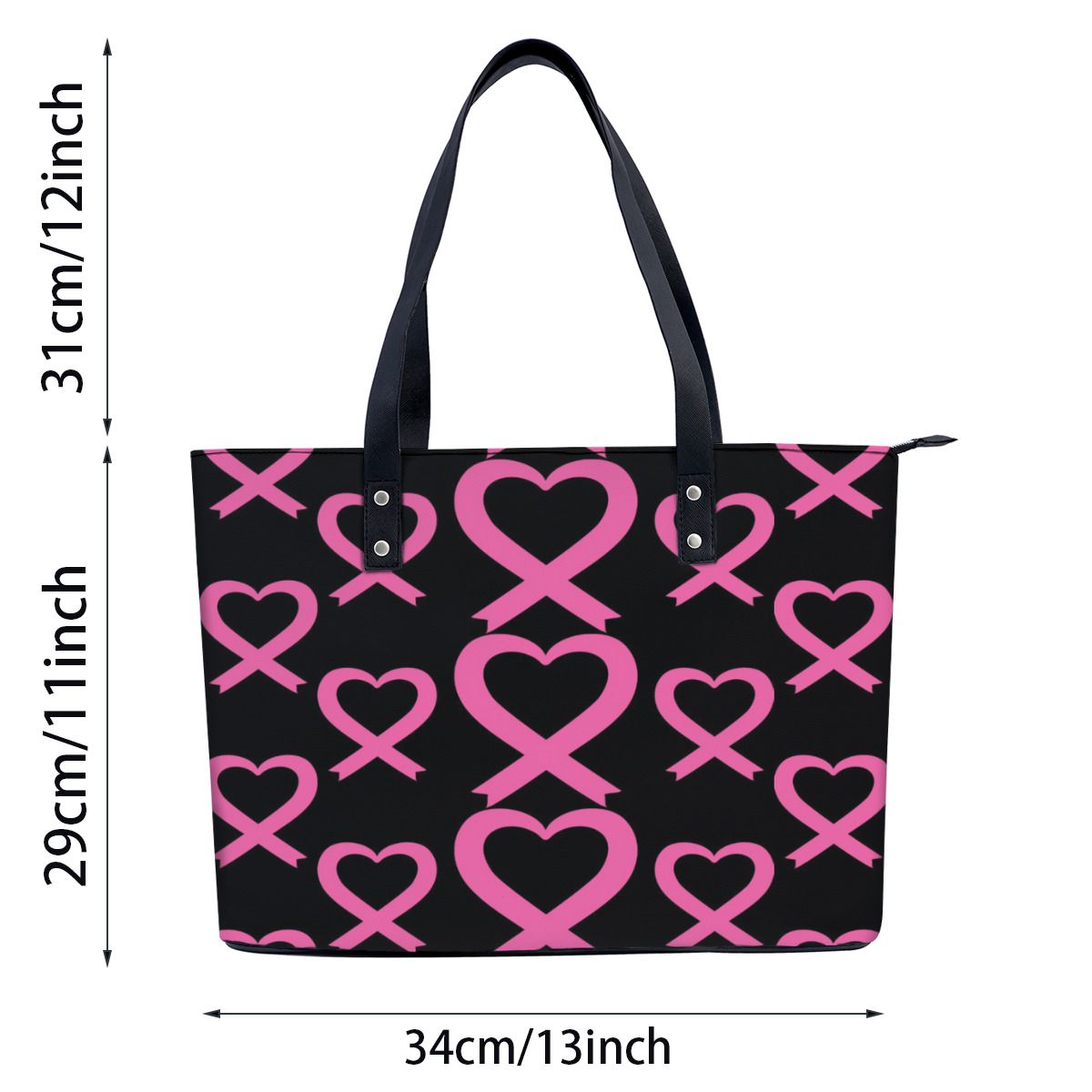 Pink Ribbon Breast Cancer Awareness Shoulder Bag No.SISK7Z