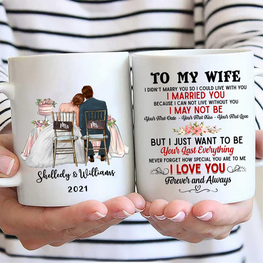 Newlywed Couple Personalized Mug