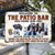 Personalized Photo Metal Signs - Patio Grilling Listen To The Good Music - Backyard Sign