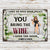 Bring The Wine - Gift For Wine Lovers - Personalized Custom Classic Metal Signs