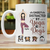 Easily Dictracted By Yoga And Dogs - Gift For Yoga & Dog Lovers - Personalized Custom Mug (Double-sided Printing)