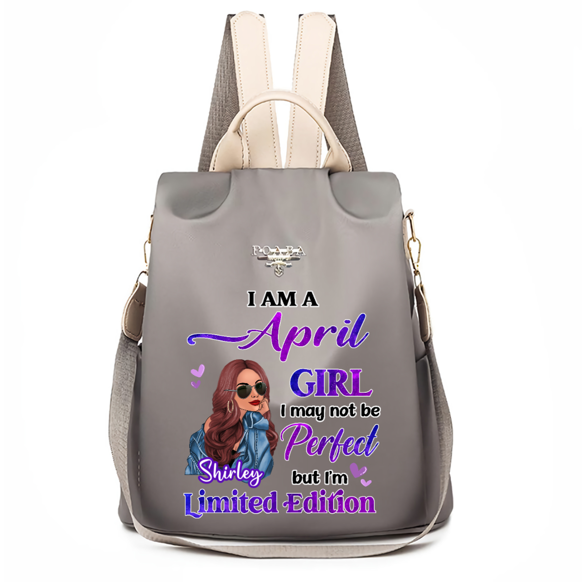 Birthday Gift Birth Month Fashion Girl Limited Edition Personalized Backpack