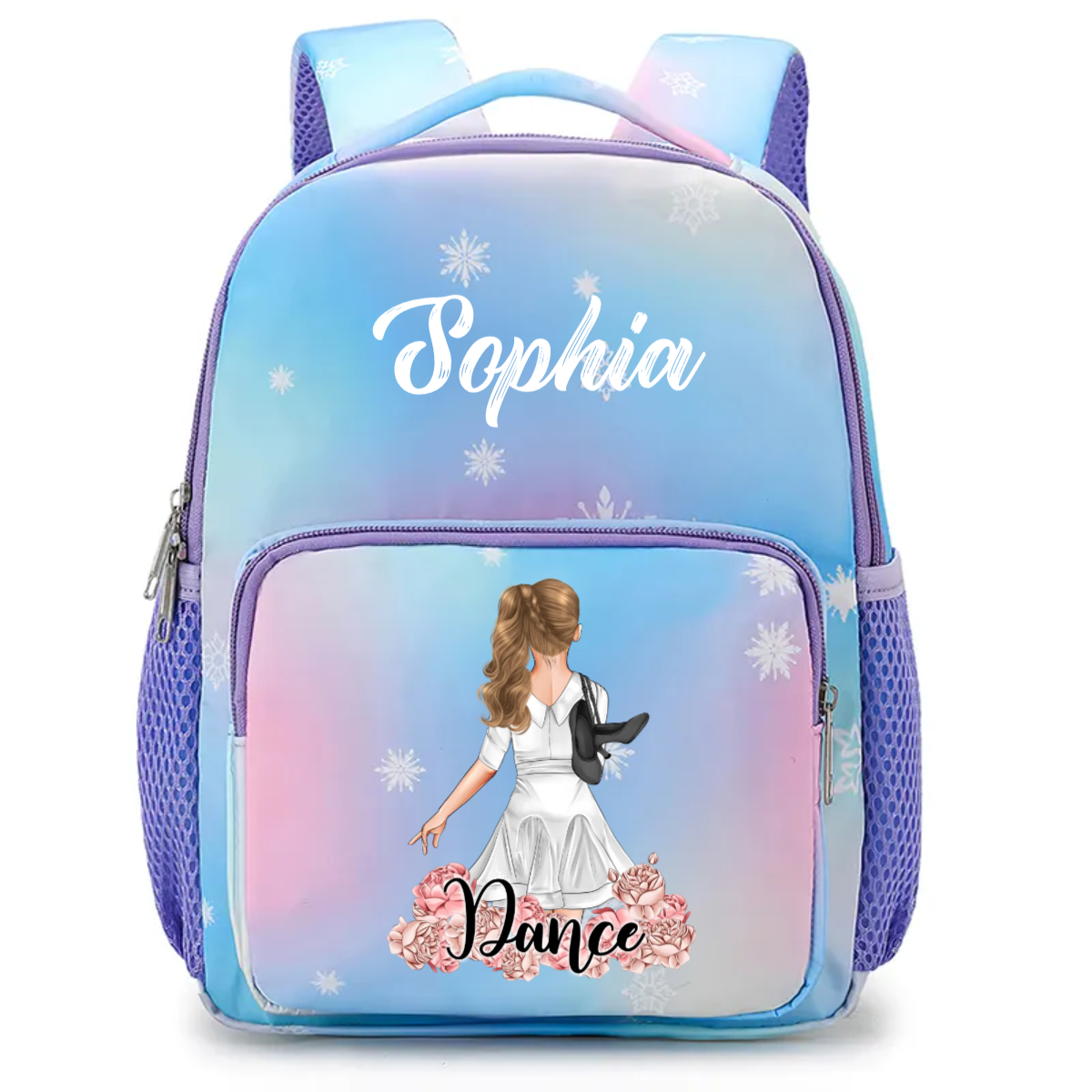 Gradient Colors Dance Bag-Gifts For Gymnast/ Ballerina/ Dancer-Personalized Custom Name Backpack