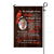 Thought Of You Today Memorial Personalized Cardinal Flag for Graves