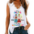 Drunk Because of My Hippie Bestie Personalized Women Tank Top V Neck Lace