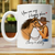 You Are My Happy Place Horse And Girl Personalized Mug (Double-sided Printing)
