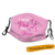Breast Cancer I Wear Pink For Personalized Name Face Mask