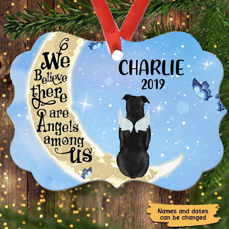 Personalized Dog Memorial Ornament