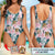 Personalized Photo Upload Photo One-Piece Swimsuit for Women-Gift For Swimming Lovers