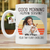 Upload Photos Good Morning Human Servant Personalized Mug