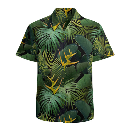 Dark Jungle Graphic Hawaiian Shirts No.32S2LX