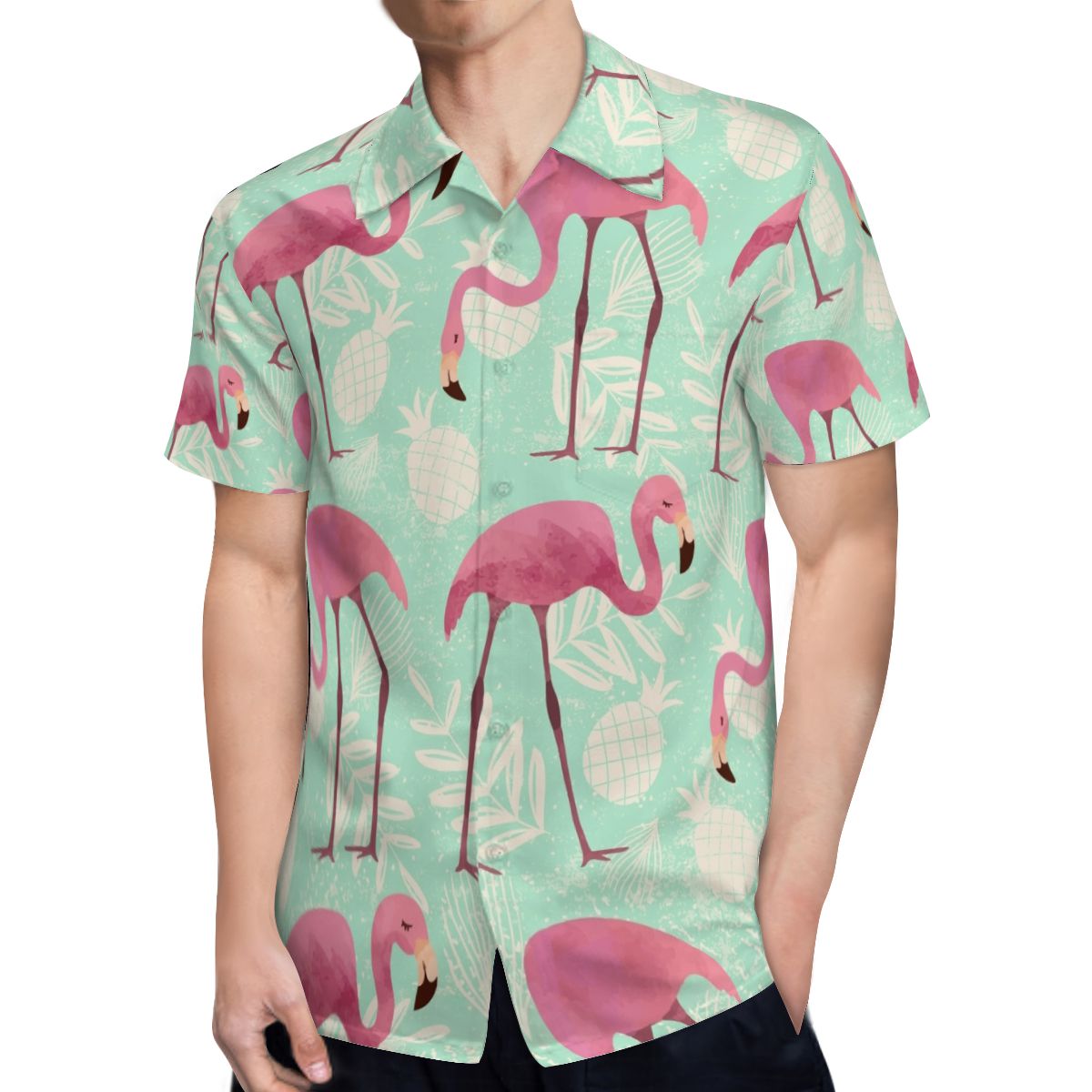 Flamingo 02 Hawaiian Shirts No.32ZOM9