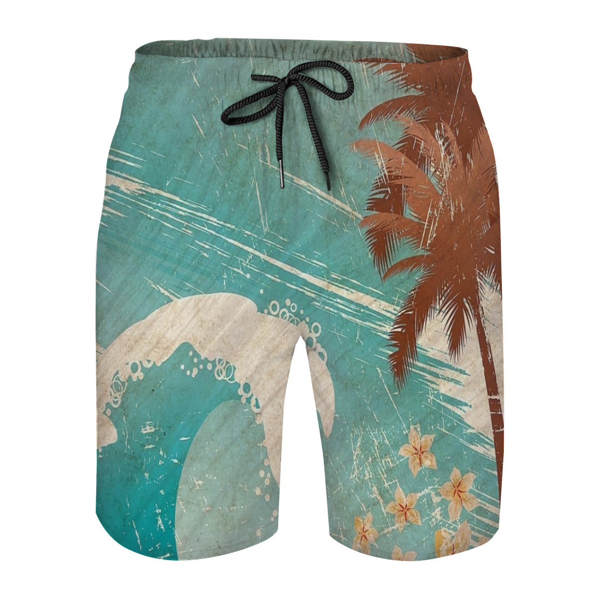 Hawaii Pattern 009 Men's Swim Trunks No.3CHVIT